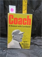 Vintage 1970 Book: Coach (A Season with Lombardi)