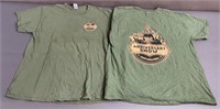 2pc 2022 92.5 XTU Anniversary Show Tee Shirts