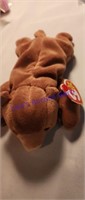 Cubbie the Bear Beanie Baby Original 9