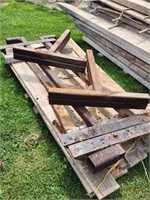 Large Steel Lumber Stand