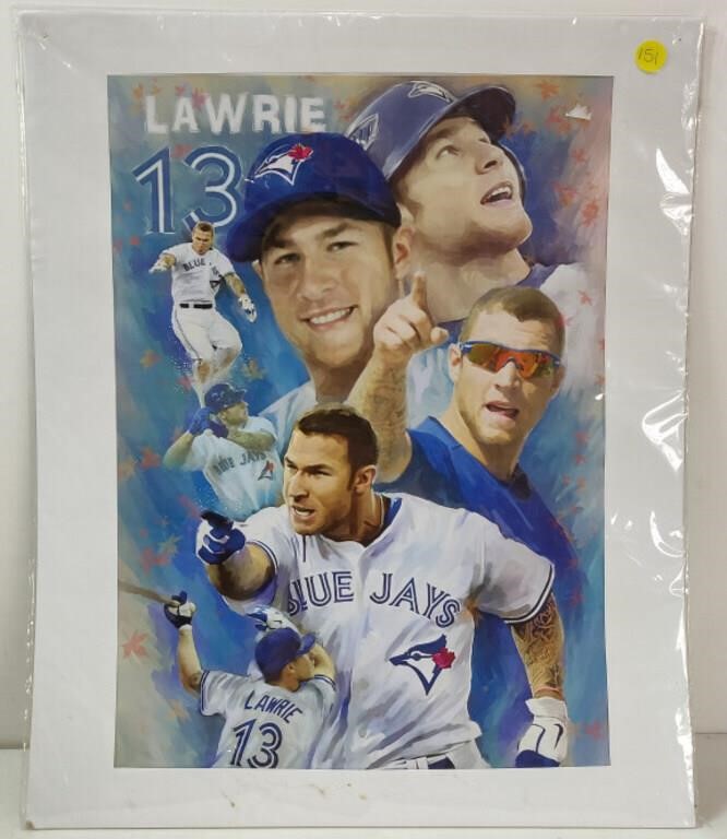 Blue Jays Lawrie #13 Poster