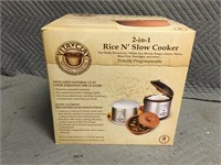 2in1 Rice N' Slow Cooker