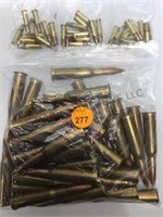 Tray of 7.62 x 54 & 22 cal ammo