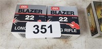 (2) BOXES OF .22LR