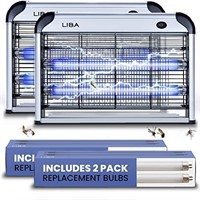 LiBa Electric Bug Zapper (2-Pack) Indoor Insect Ki