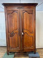 Antique Provencial Style Wardrobe Been Repaired
