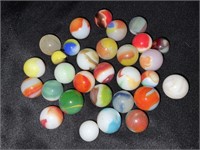 LARGE SHOOTER VTG MARBLES ALL STYLES