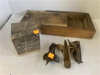 Wooden Box & Misc