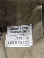 MARQUARDT & SCHULZ WOOL PANTS