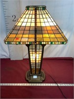 Gorgeous Tiffany Styled Stained Glass Lamp
