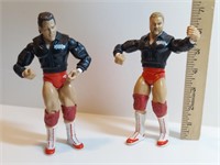 2pc Brain Busters Wrestlers Action Figures