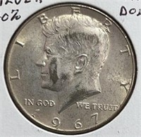 1967D Kennedy 40% Silver