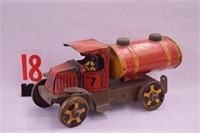 1920's Marx "C" cab tanker truck