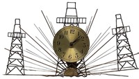 Oil Derrick Clock