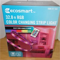 EcoSmart 32.8 Ft. Indoor RGB LED Color Changing