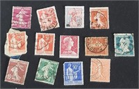 Lot of Foreign Postage Stamps France
