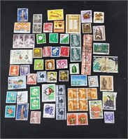 Lot Of Foreign Postage Stamps Japan