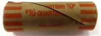 $10 Face Value: Roll of Michigan State Quarters,