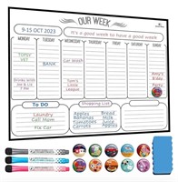 Home and stars magnetic dry erase board