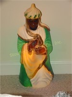Empire Blow mold lighted Nativity scene wise man
