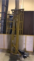 New Warner 6 foot steel rolling scaffold, model