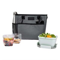 Lolë Lunch Tote Bag, Grey, 11.8L