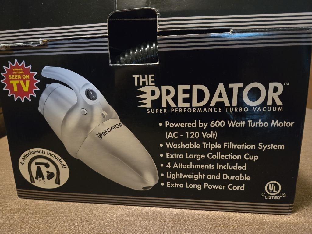 NIB The Predator Turbo Vacuum