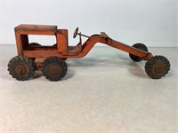 STRUCTO TOYS Grader, Missing Parts, 18in Long