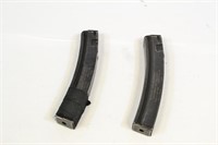 Lot of (2) Heckler & Koch MP5 Magazines 9mm