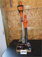 BLACK & DECKER CORDLESS WEED TRIMMER & BLOWER