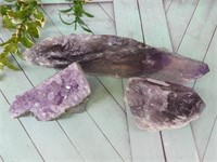 AMETHYST ROCK STONE LAPIDARY SPECIMEN