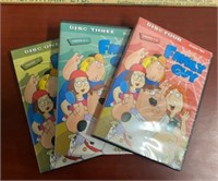 3 Family Guy DVDS