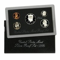 1998 US Mint Silver Proof Set