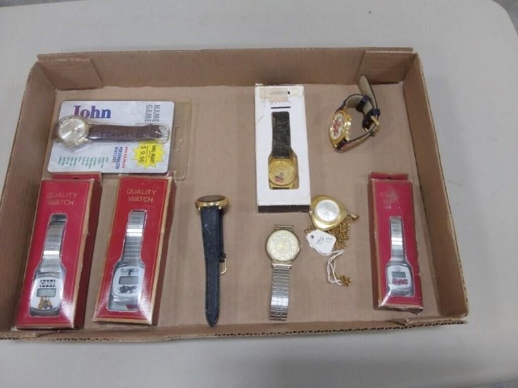 assortment of watches