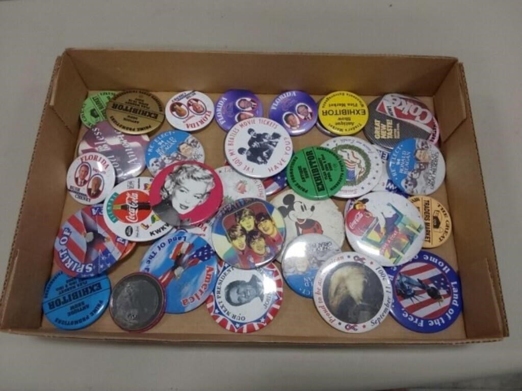 assortment of pins