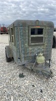Hunting Blind/Toy Hauler Trailer with Propane