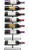 SORBUS WALL MOUNT RACK FOR WINE 9 BOTTLE CAPACITY