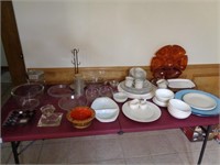 Table of Miscellanous Kitchen Items & More