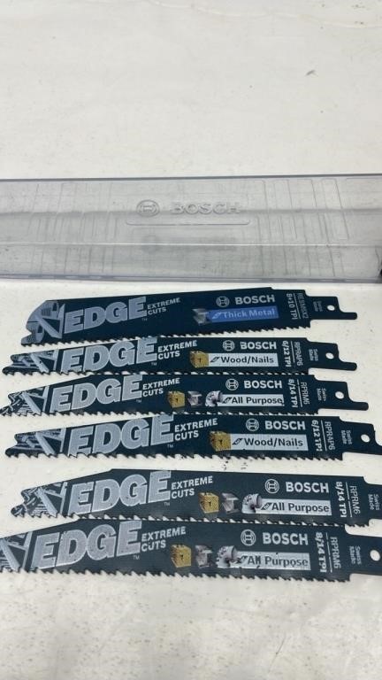 Bosch Sawzall Metal Wood All Purpose blades with C