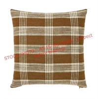 2ct.Threshold 20x20 Woven Plaid Pillows