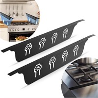 Stove Gap Covers - 2 Pack Stainless Steel Oven Cou