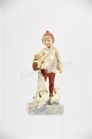 F. G. Doughty Royal Worcester " November" Figurine