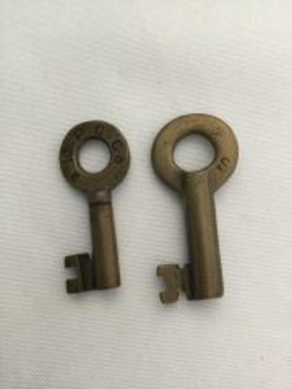 Railroad Lock Keys (2)