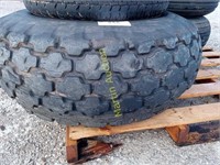 13.5x16 Knobby wagon tire and wheel for DMI wagon