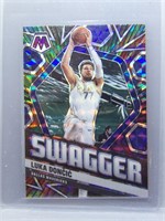 Luka Doncic 2021 Mosaic Cracked Ice Insert