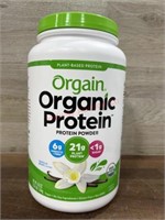 Orgain organic protein powder