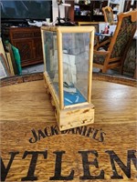 vintage wooden sail ship display