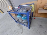 2 Mesh Sided Stackable Stillages with Lid