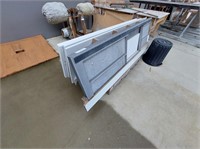 Timber A Frame Rack & Contents Stone Benchtops