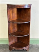 Bow Front Corner Shelf